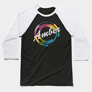 Amber Baseball T-Shirt